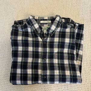 L.L. Bean Men's Scotch Plaid Flannel